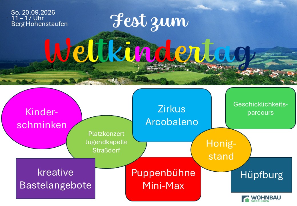 Fest zum Weltkindertag
